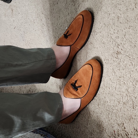 Men's Suede Loafers - Picture 2 of 4